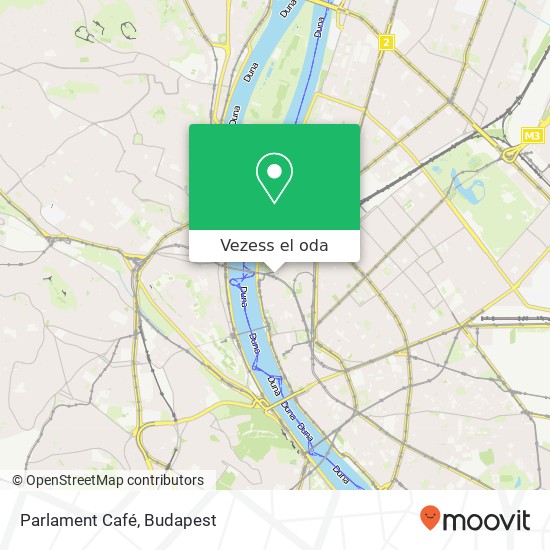 Parlament Café térkép