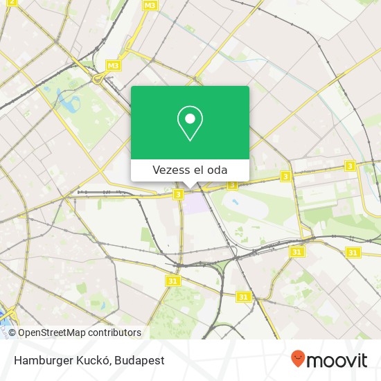 Hamburger Kuckó térkép