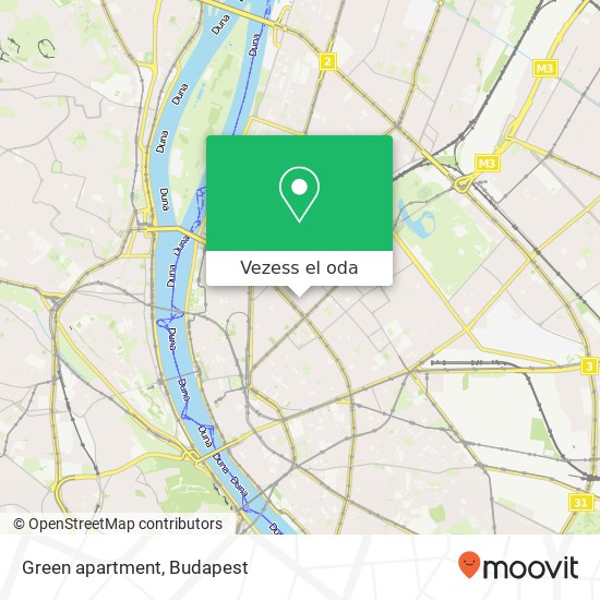 Green apartment térkép
