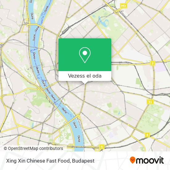 Xing Xin Chinese Fast Food térkép