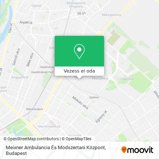 Meixner Ambulancia És Módszertani Központ térkép