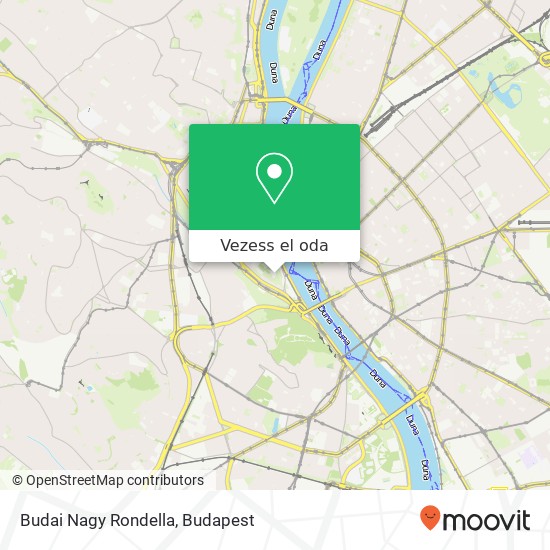 Budai Nagy Rondella térkép