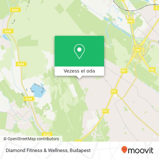 Diamond Fitness & Wellness térkép