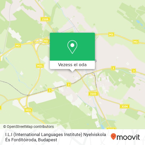 I.L.I (International Languages Institute) Nyelviskola És Fordítóiroda térkép