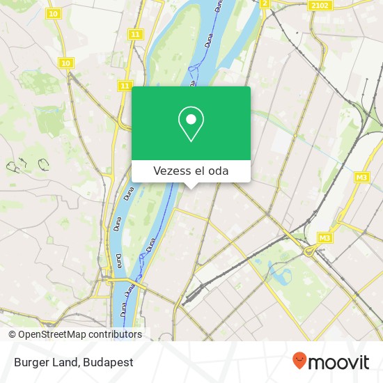 Burger Land térkép