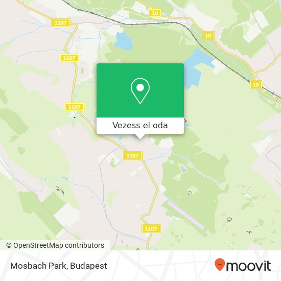 Mosbach Park térkép