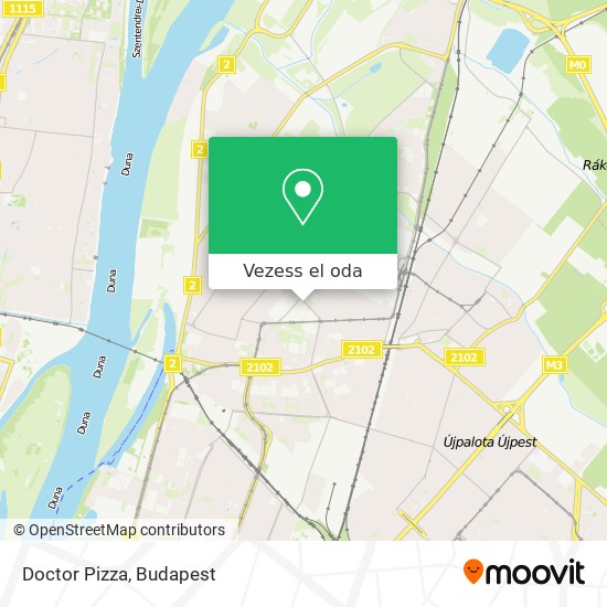 Doctor Pizza térkép