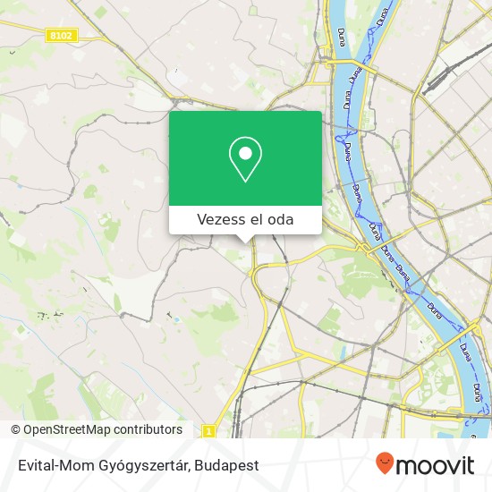 Evital-Mom Gyógyszertár térkép