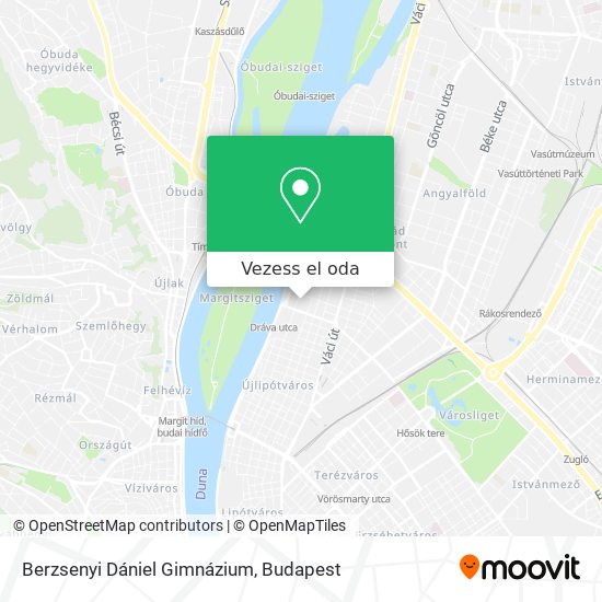 Berzsenyi Dániel Gimnázium térkép