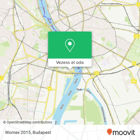Womex 2015 térkép