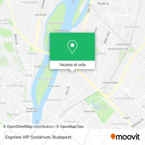 Ergoline VIP Szolárium térkép