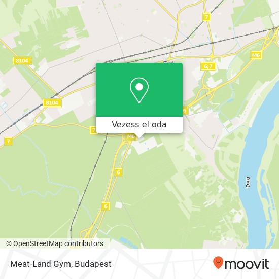 Meat-Land Gym térkép