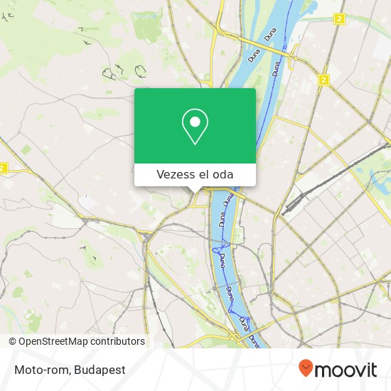 Moto-rom térkép