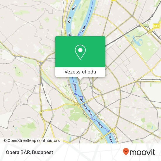 Opera BÁR térkép