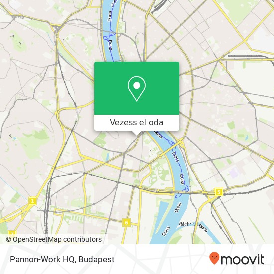 Pannon-Work HQ térkép