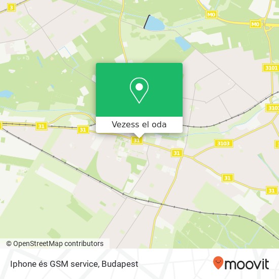 Iphone és GSM service térkép