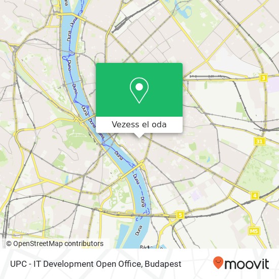 UPC - IT Development Open Office térkép