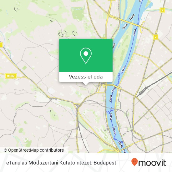 eTanulás Módszertani Kutatóintézet térkép
