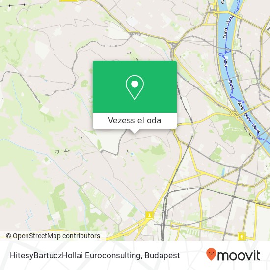 HitesyBartuczHollai Euroconsulting térkép
