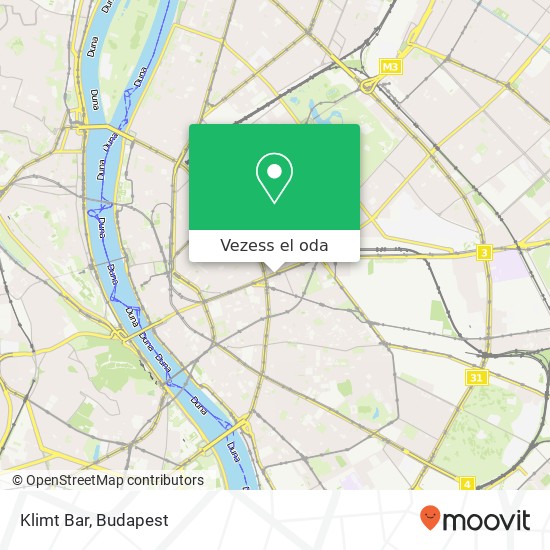 Klimt Bar térkép