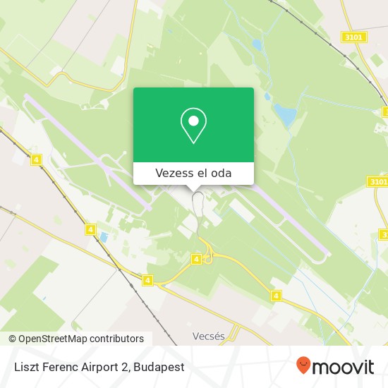 Liszt Ferenc Airport 2 térkép
