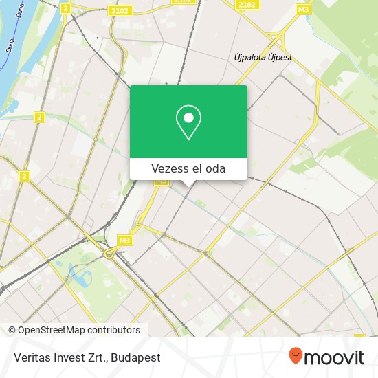 Veritas Invest Zrt. térkép