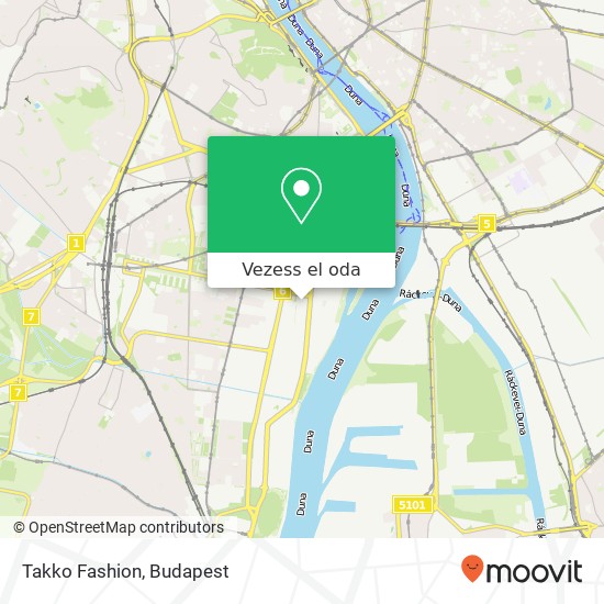 Takko Fashion térkép