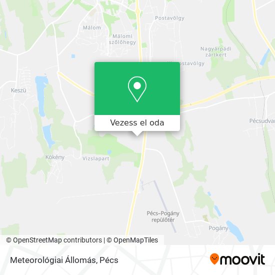Meteorológiai Állomás térkép