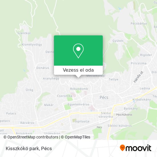 Kisszkókó park térkép