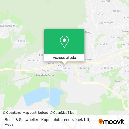 Besel & Schwaeller - Kapcsolóberendezések Kft térkép