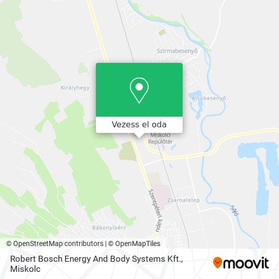 Robert Bosch Energy And Body Systems Kft. térkép