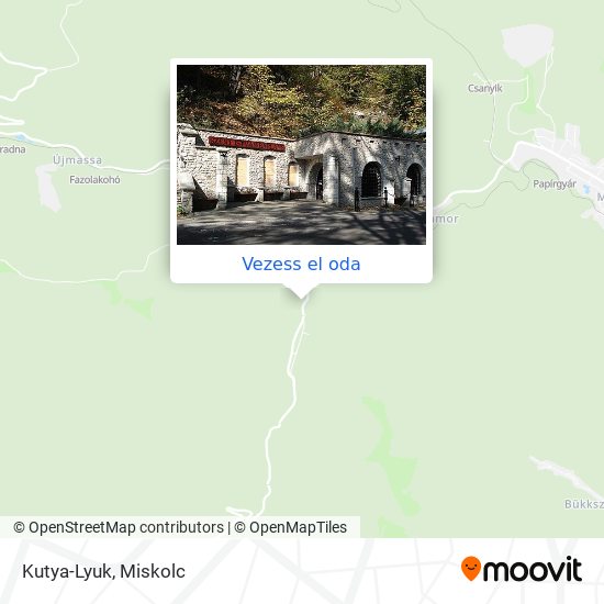 Kutya-Lyuk térkép