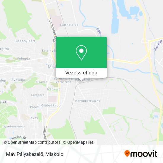 Máv Pályakezelő térkép