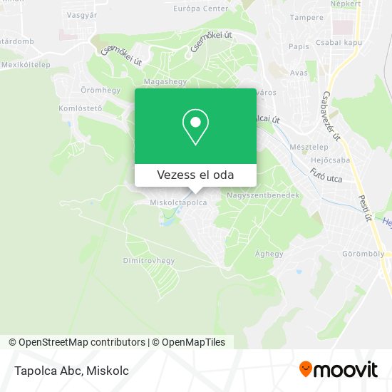 Tapolca Abc térkép