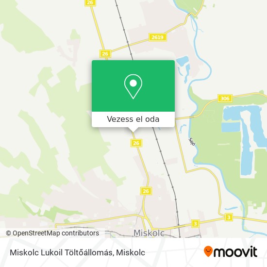 Miskolc Lukoil Töltőállomás térkép