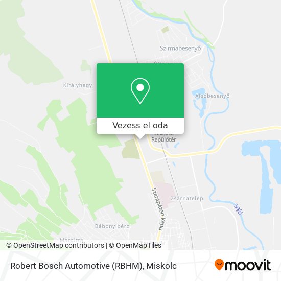 Robert Bosch Automotive (RBHM) térkép