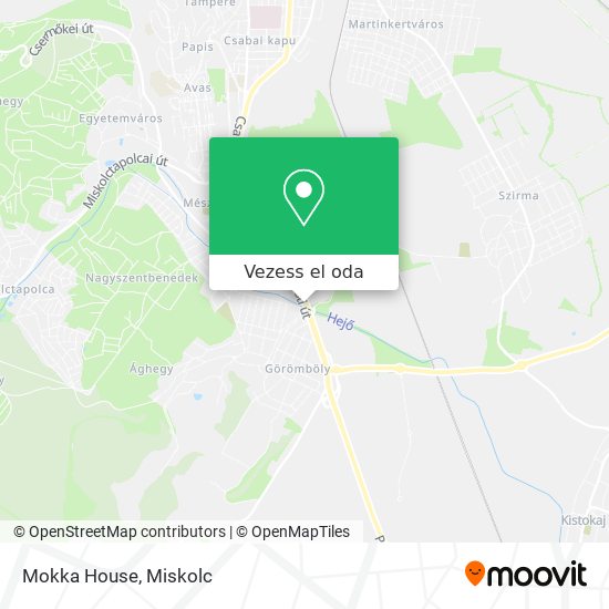 Mokka House térkép