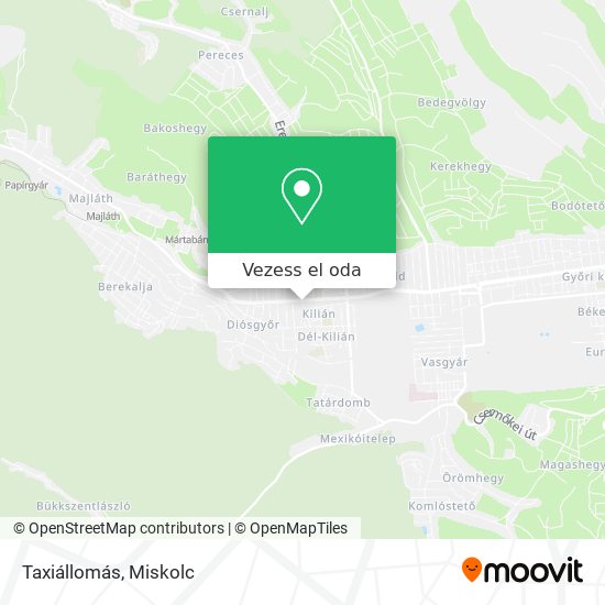 Taxiállomás térkép