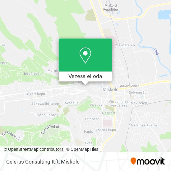 Celerus Consulting Kft térkép