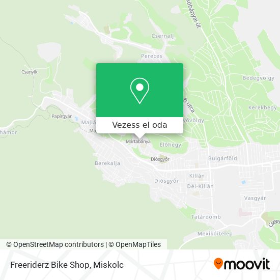 Freeriderz Bike Shop térkép