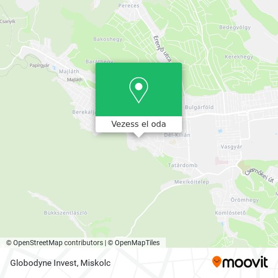 Globodyne Invest térkép
