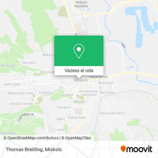 Thomas Breitling térkép