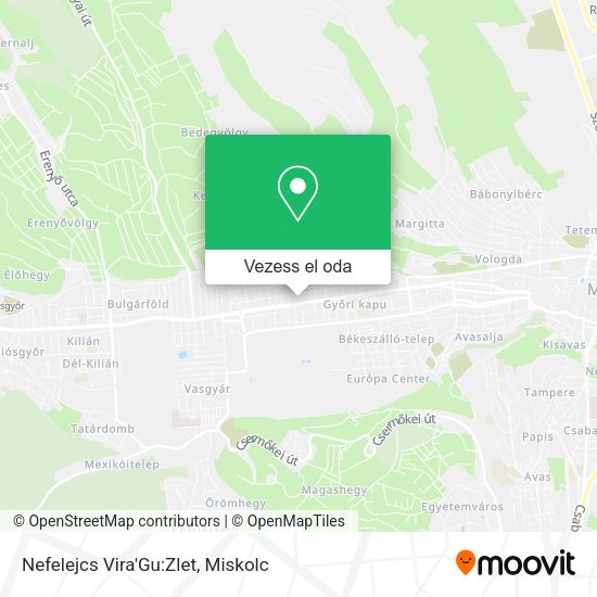 Nefelejcs Vira'Gu:Zlet térkép