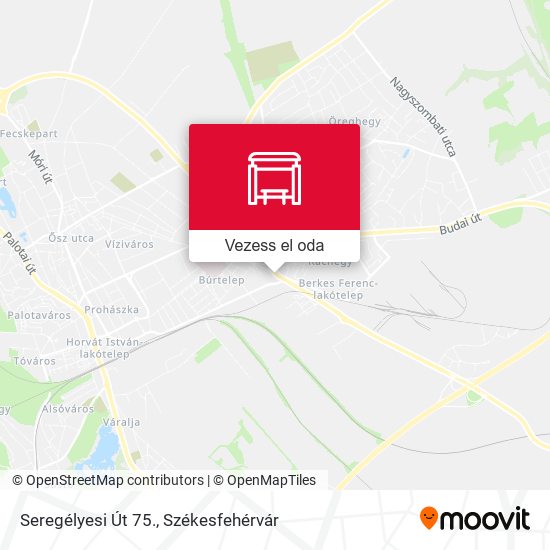 Seregélyesi Út 75. térkép