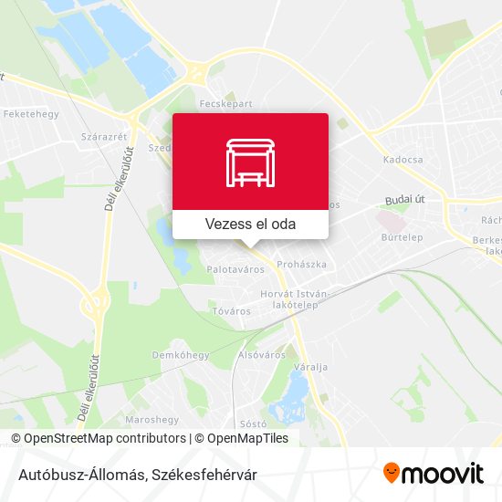 Autóbusz-Állomás térkép