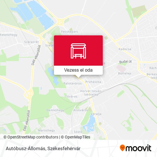 Autóbusz-Állomás térkép