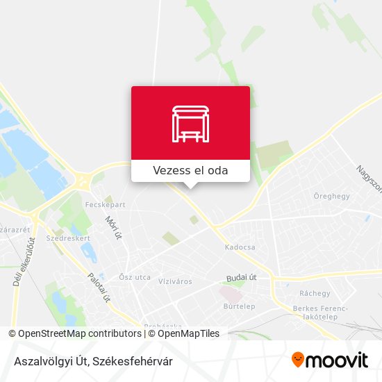 Aszalvölgyi Út térkép