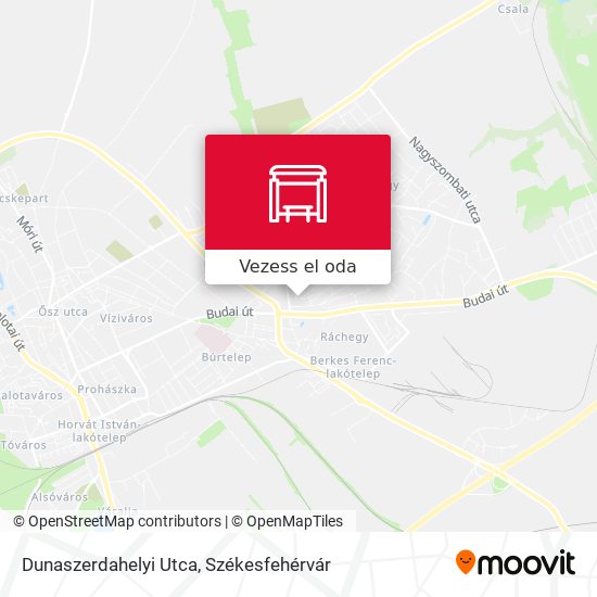 Dunaszerdahelyi Utca térkép