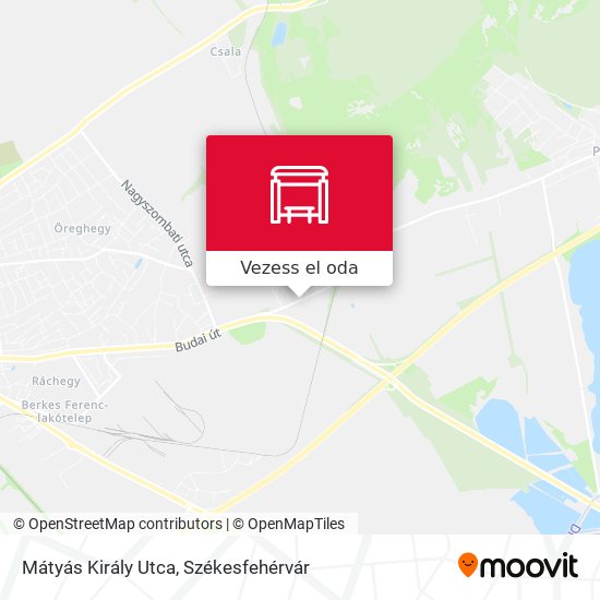 Mátyás Király Utca térkép