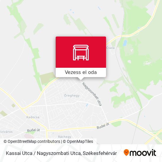 Kassai Utca / Nagyszombati Utca térkép